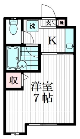 カレッジメイトの物件間取画像